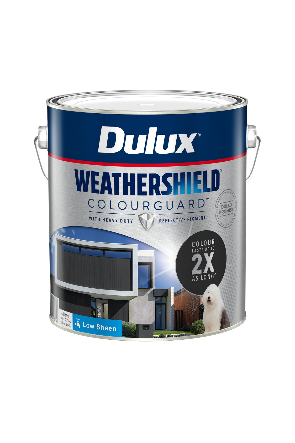 Dulux® Weathershield® ColourGuard™ for superior colour fade resistance