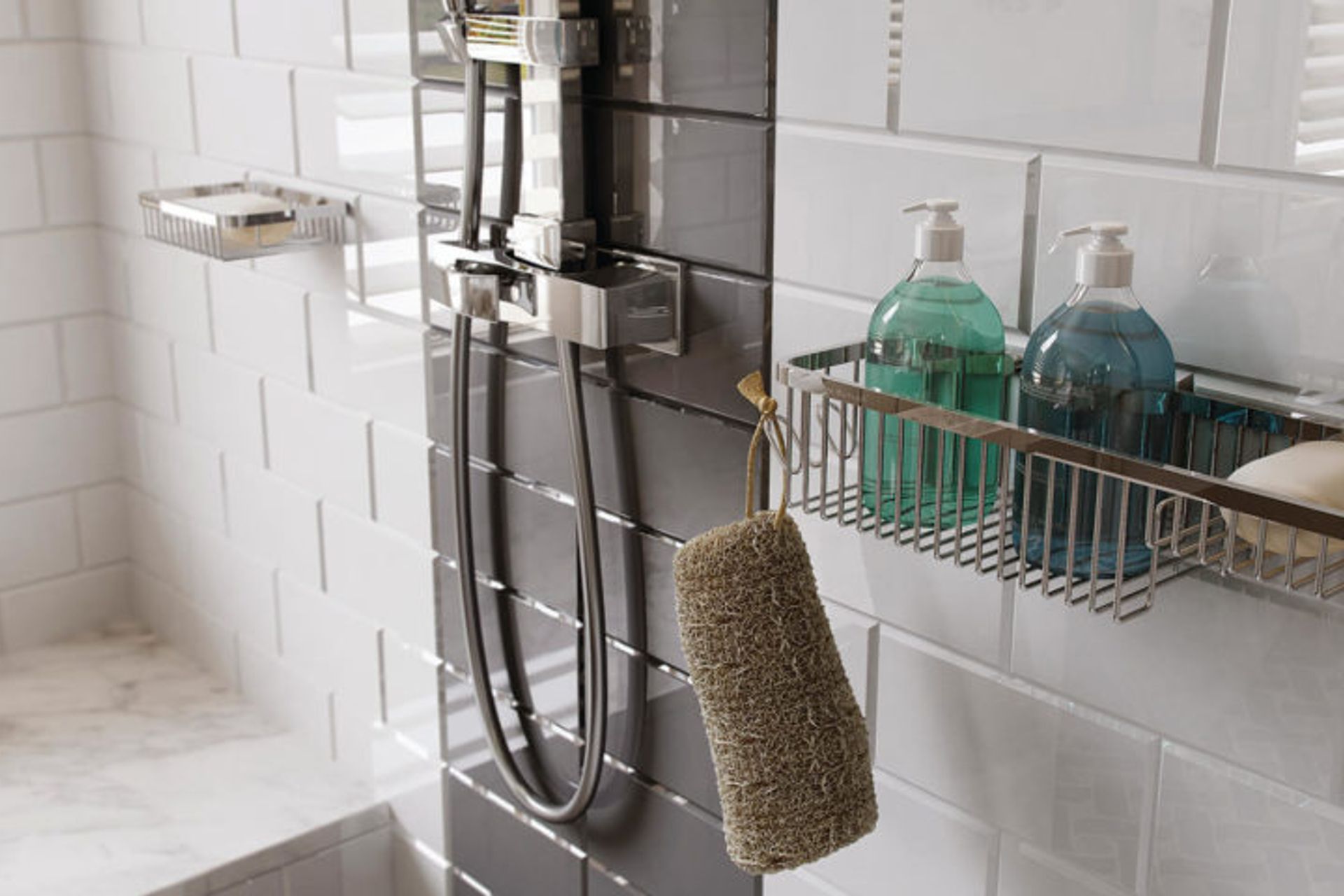 Shower and Soap Basket Combo (9122)