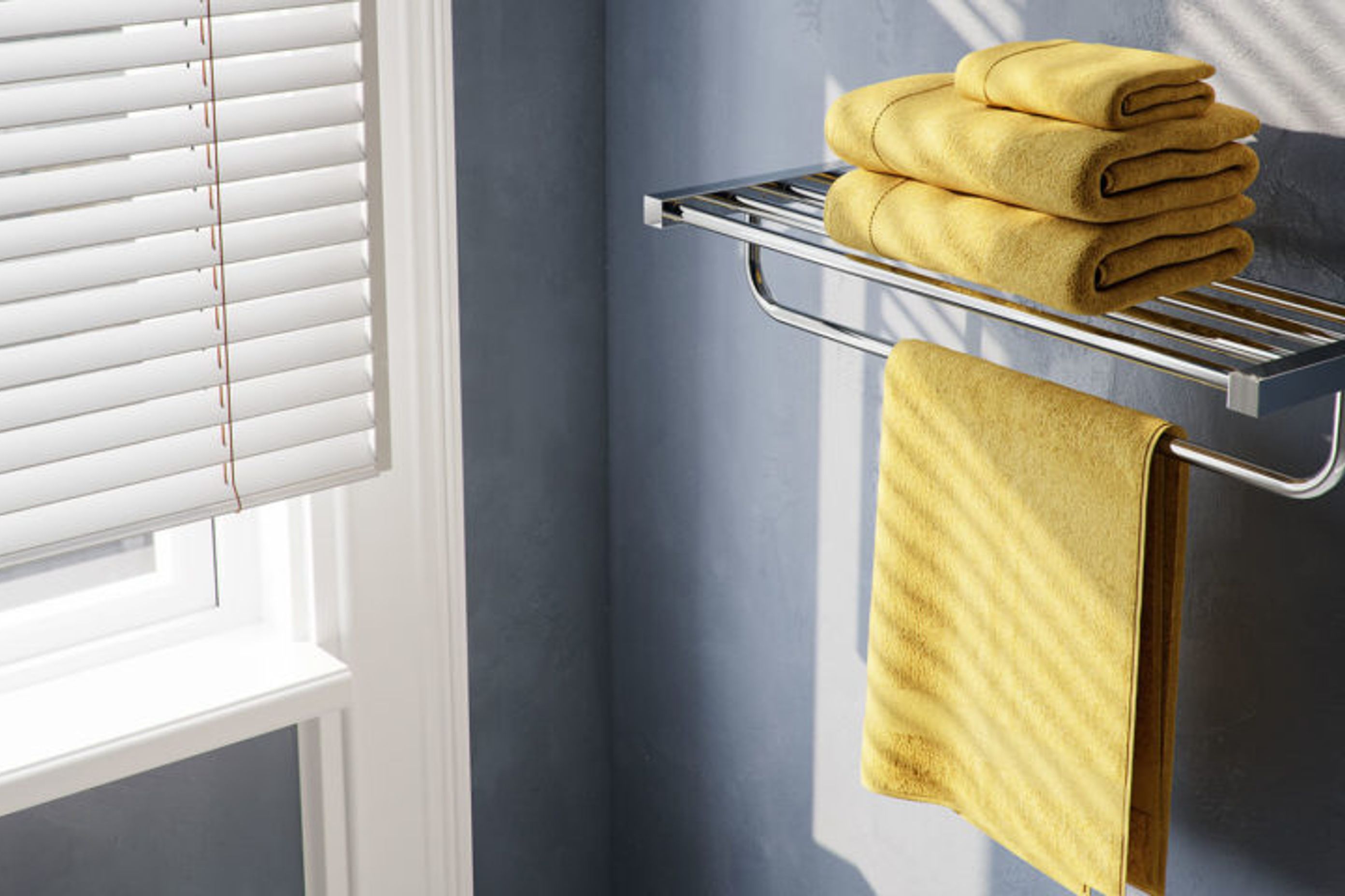 8593 Towel Shelf and Hang Bar