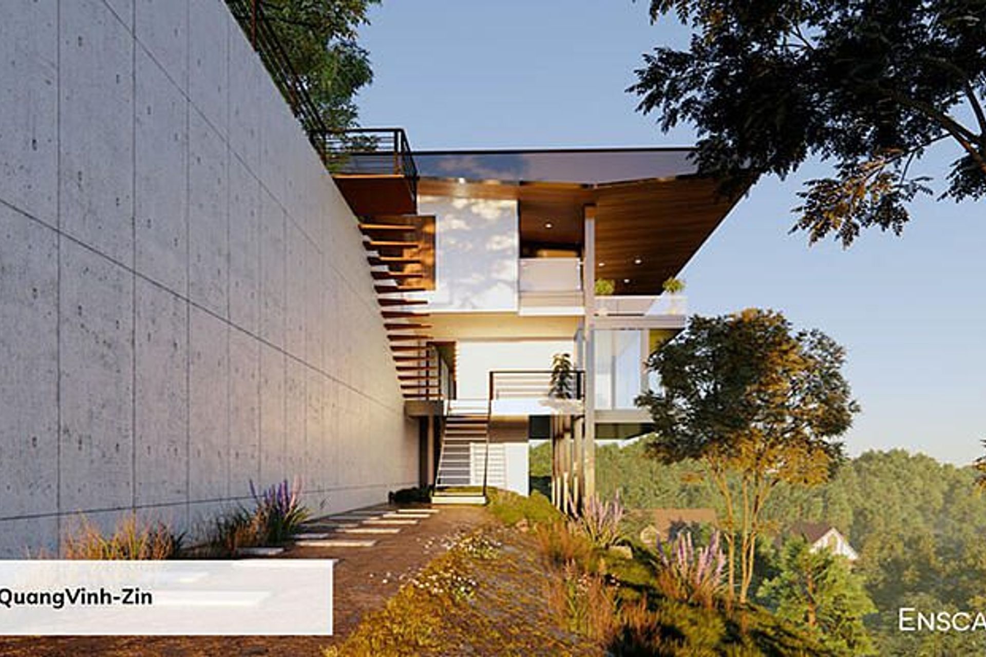 Architectural rendering by Enscape user QuangVinh-Zin