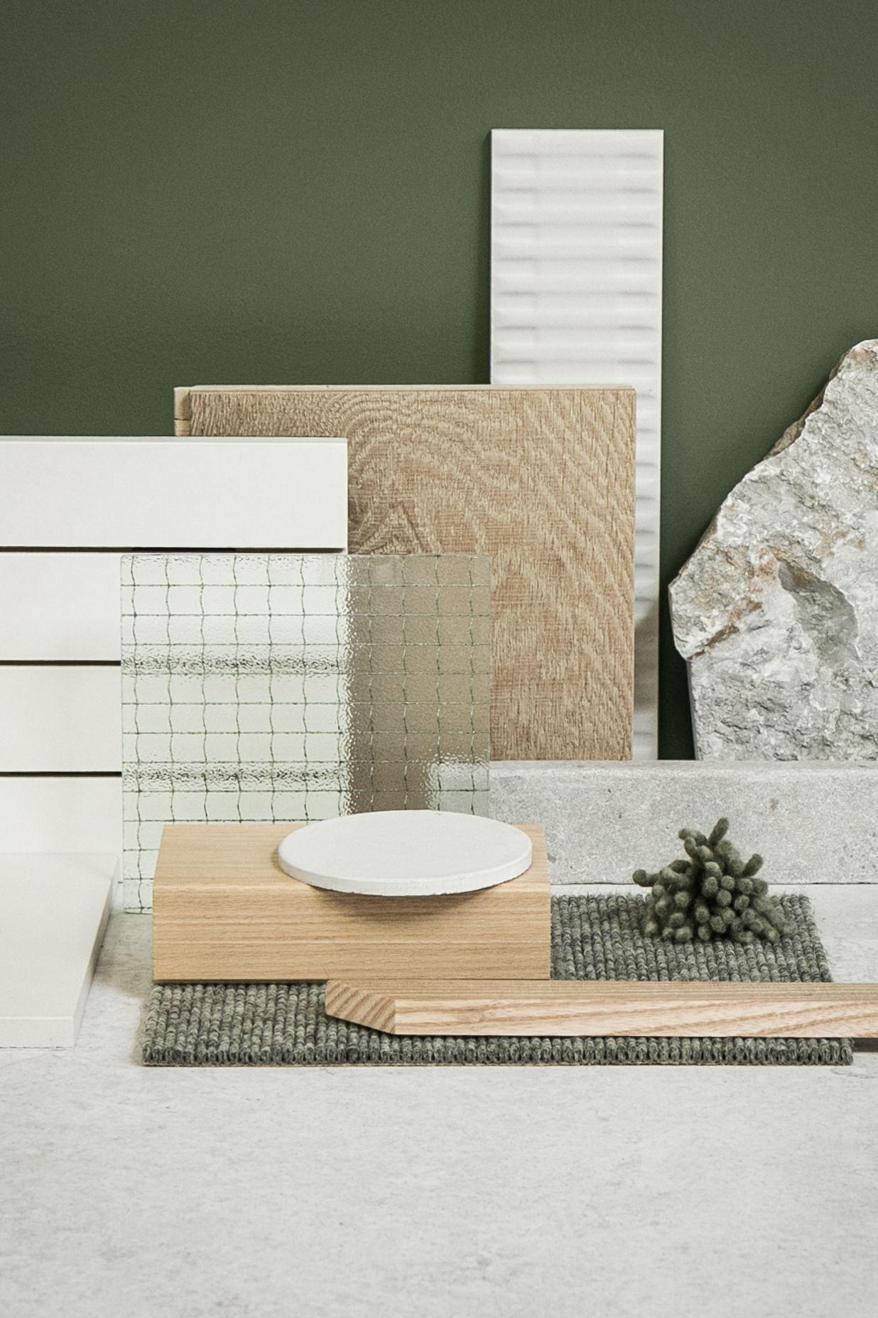 Materials styled by Alex McLeod & Tomi Williams