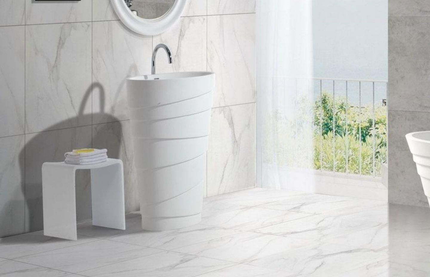Stonebaths - Organic Shaped Hugi Basin