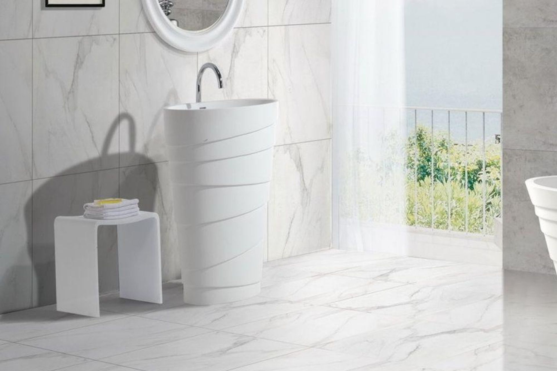 Stonebaths - Organic Shaped Hugi Basin