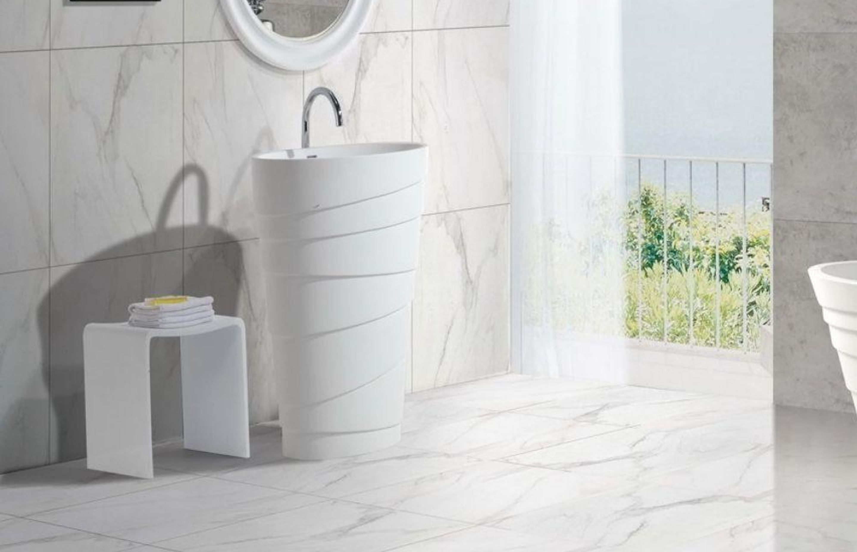 Stonebaths - Organic Shaped Hugi Basin