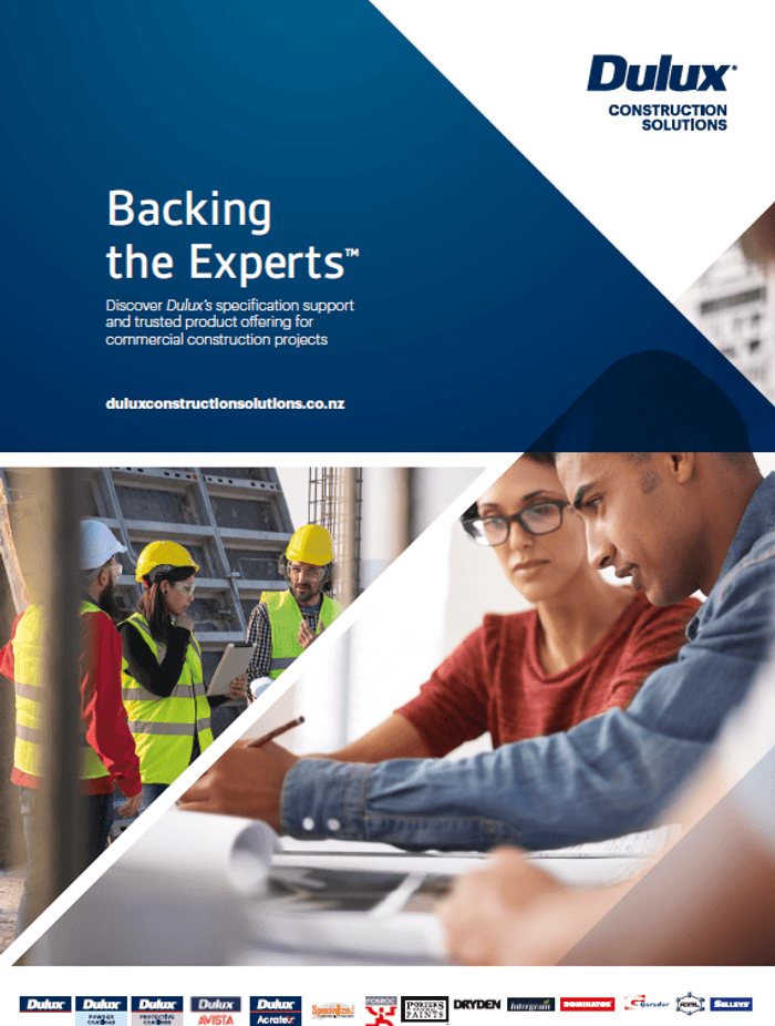 Dulux Construction Solutions, a one-stop-shop for Specifiers for advice, information, and inspiration