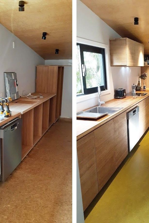 DIY Kitchen Benchtop & Cabinetry