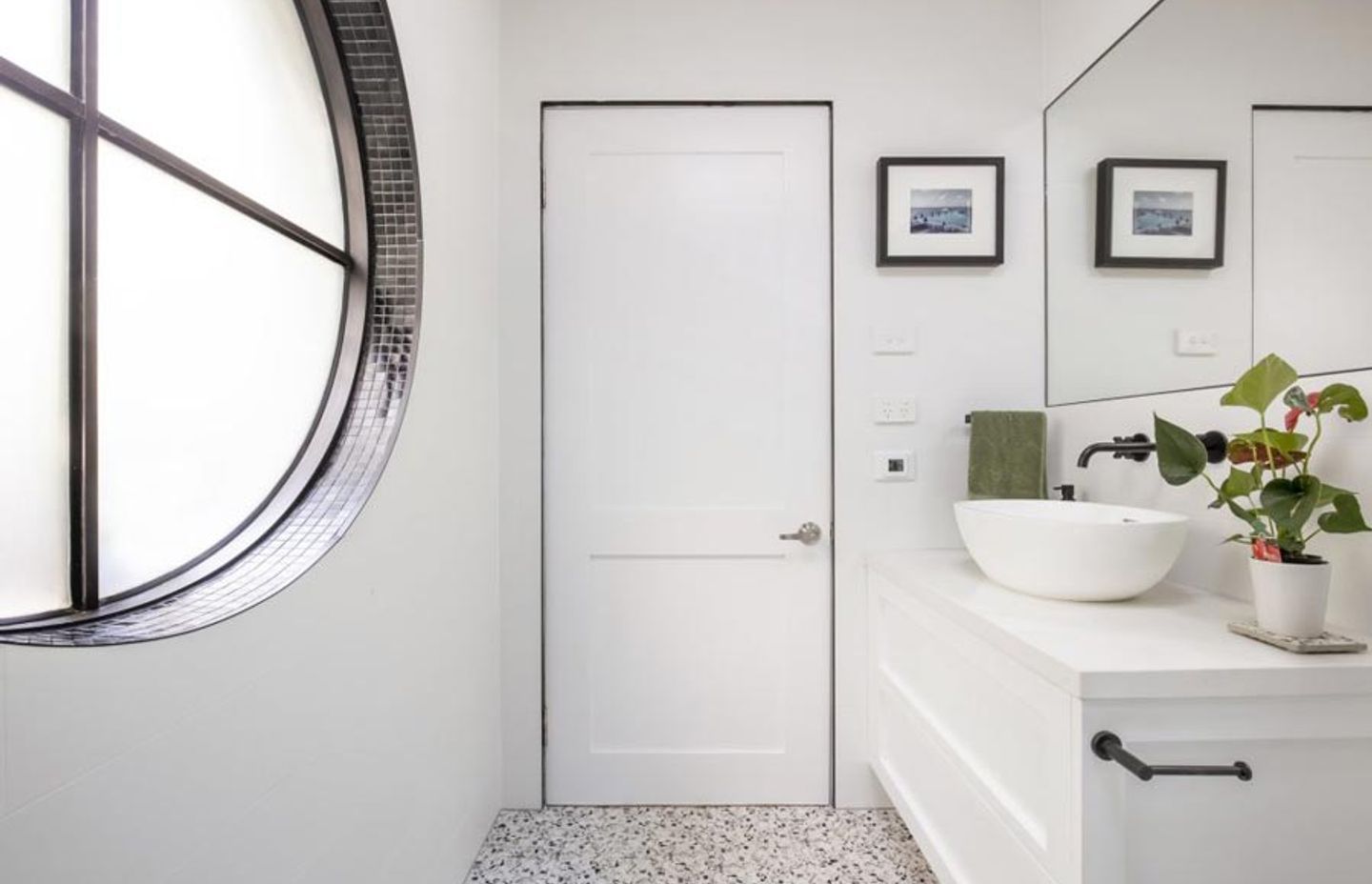 Terrazzo-Style Bathroom Renovation at Clareville