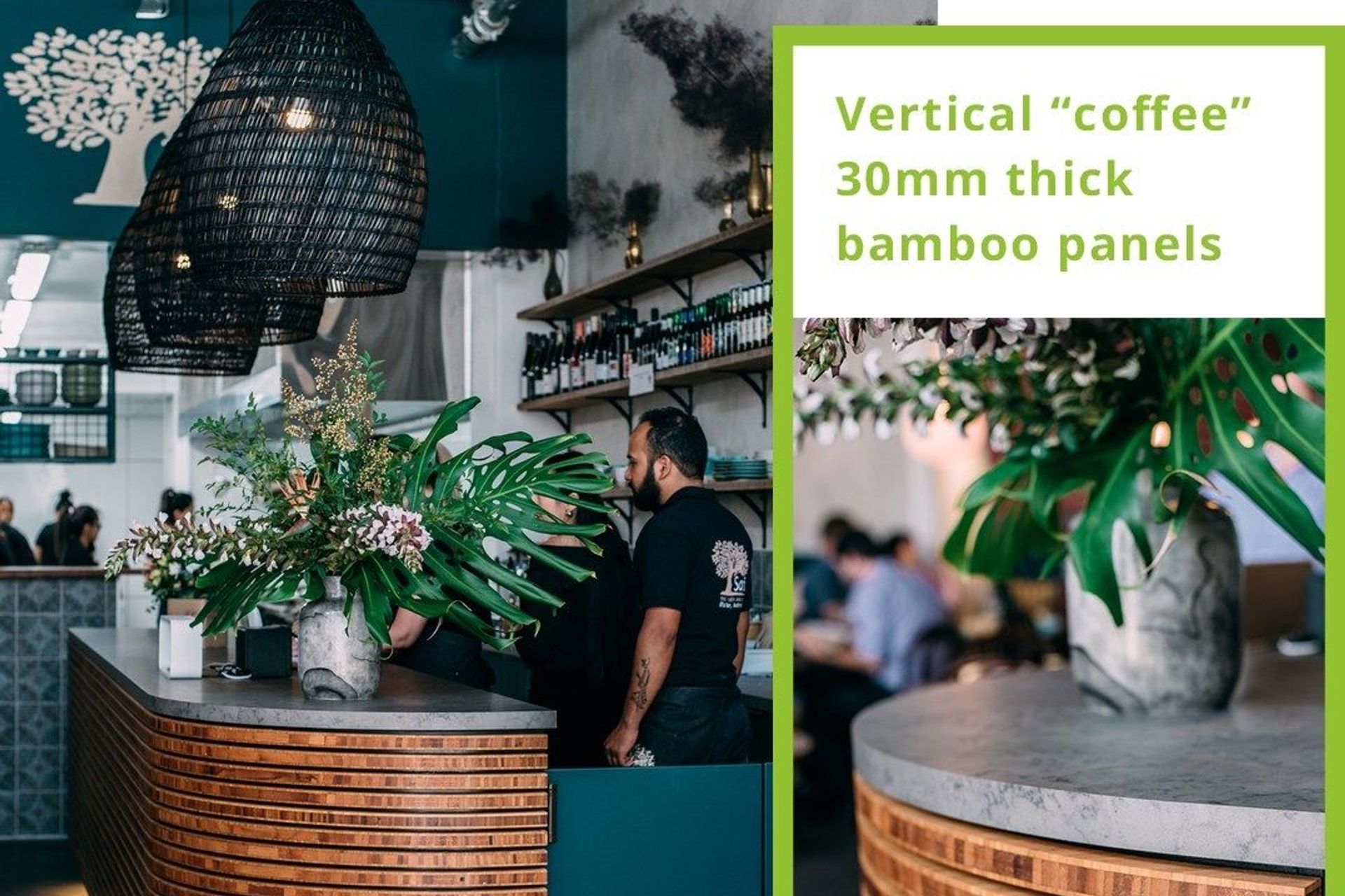 Sai Thai Eatery, Napier – beautiful bamboo!