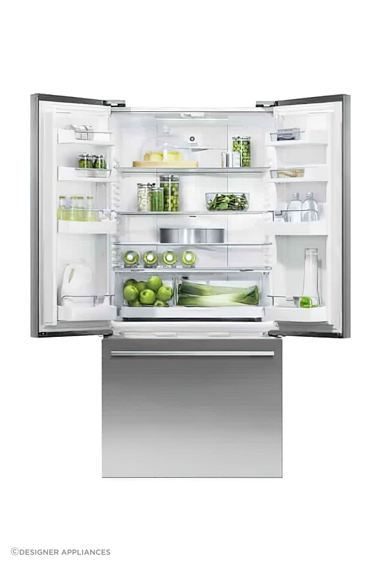 Fisher & Paykel 487 Litre French Door Refrigerator - Stainless Steel