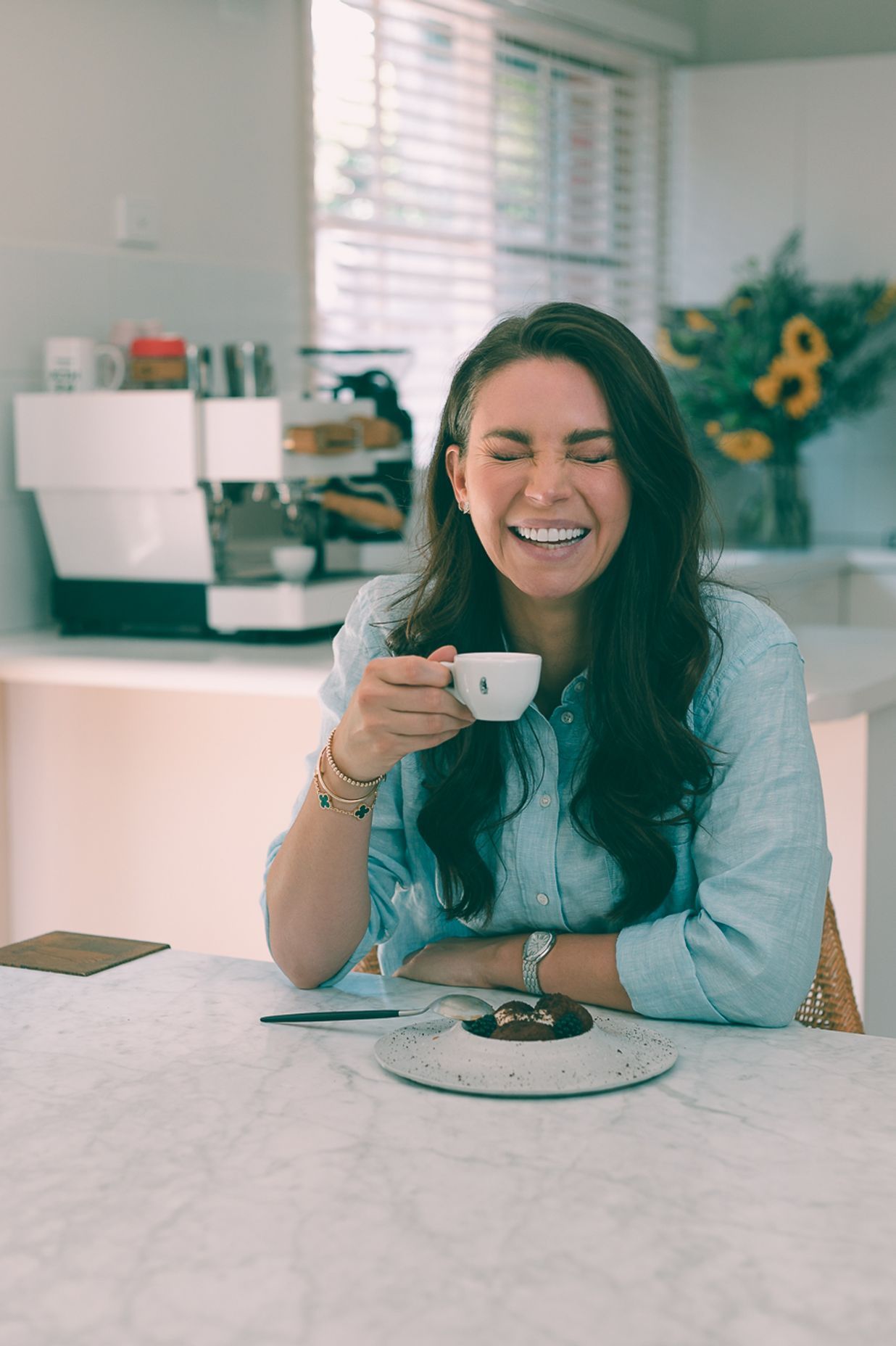 "Coffee has simply become part of my sacred morning routine."