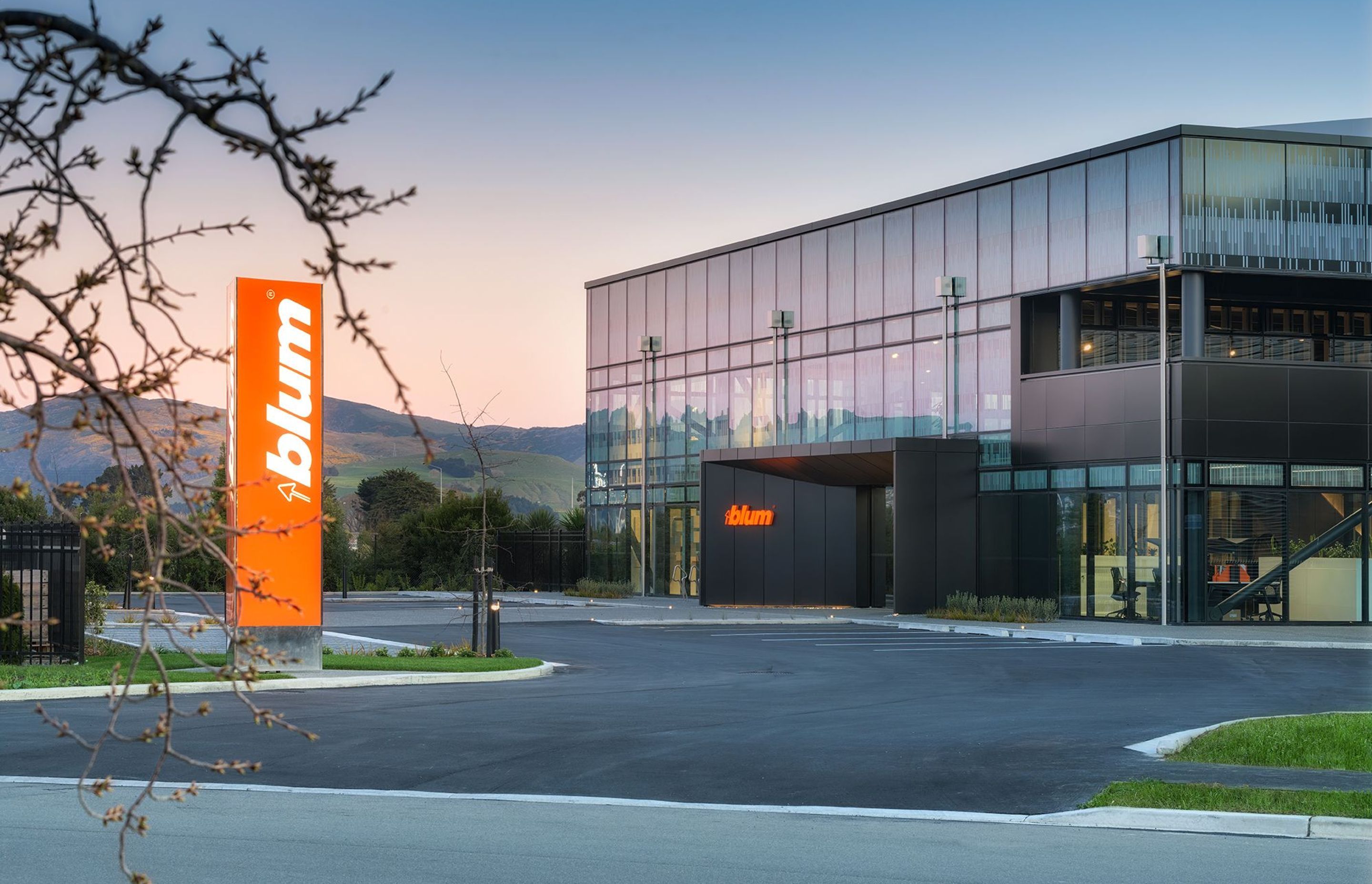 Blum New Zealand - Christchurch, South Island. Photography: Anthony Turnham