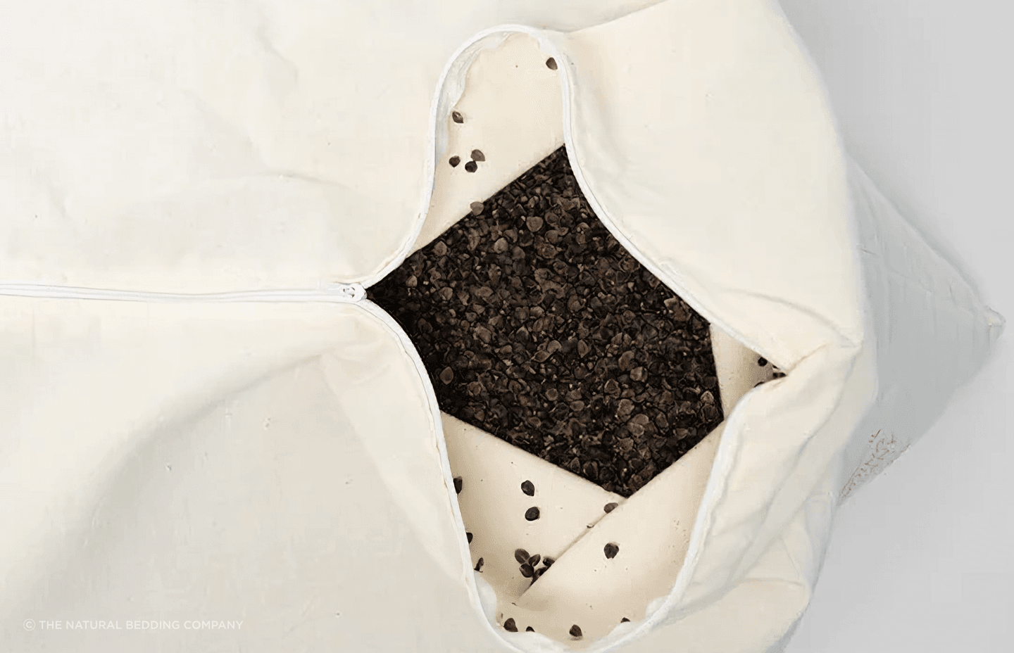 Made from organic Australian-grown buckwheat, the Buckwheat Hull Pillow moulds to the shape of your head and neck