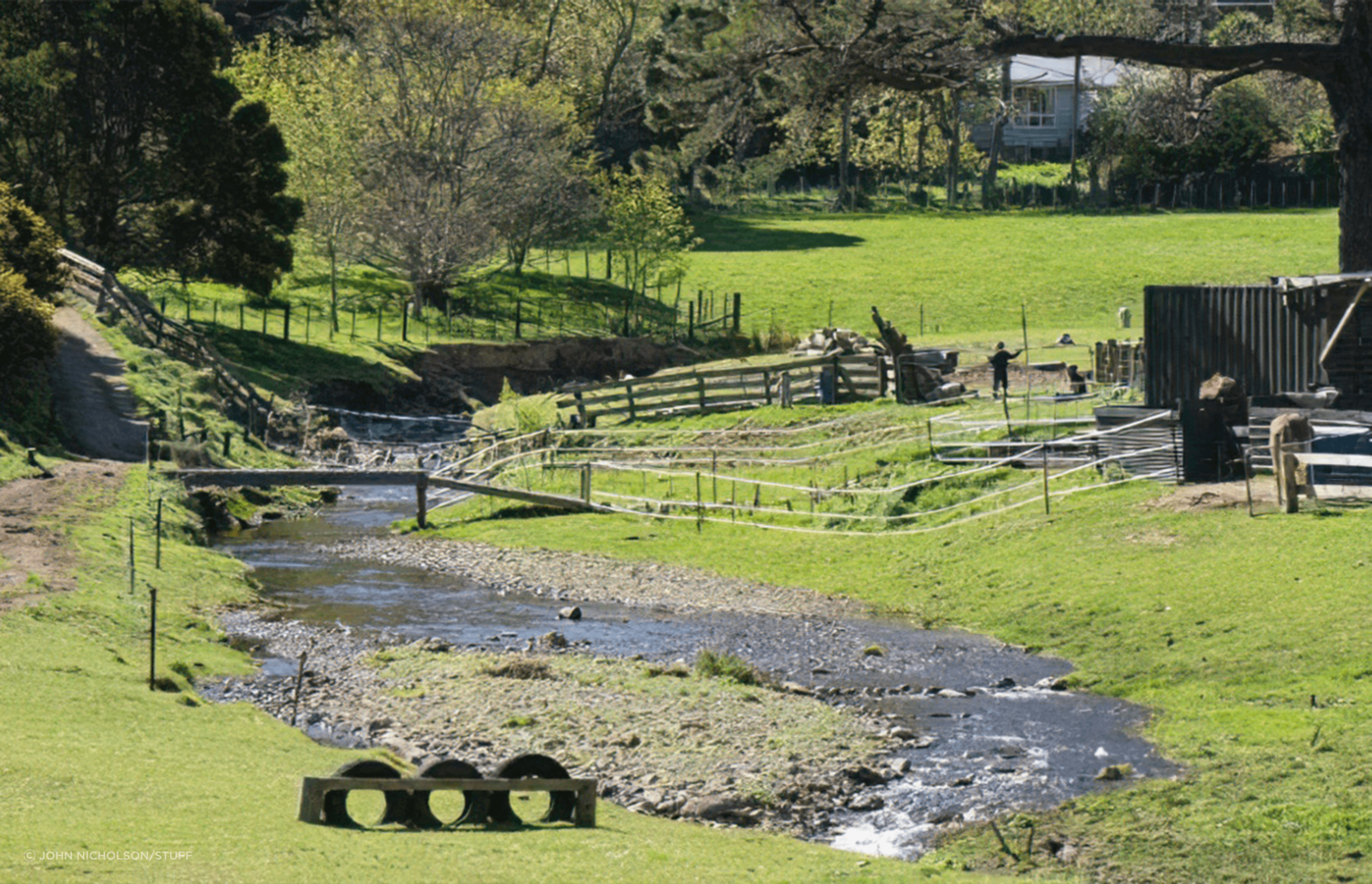 If you want to make the most of your rural setting, you need to think about landscaping from day one.