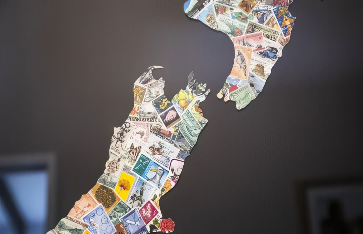 Carley and Bryn Lloyd sell prints of this artwork they created, as well as eight or so other designs, through their sideline business Missy Moo Creations.