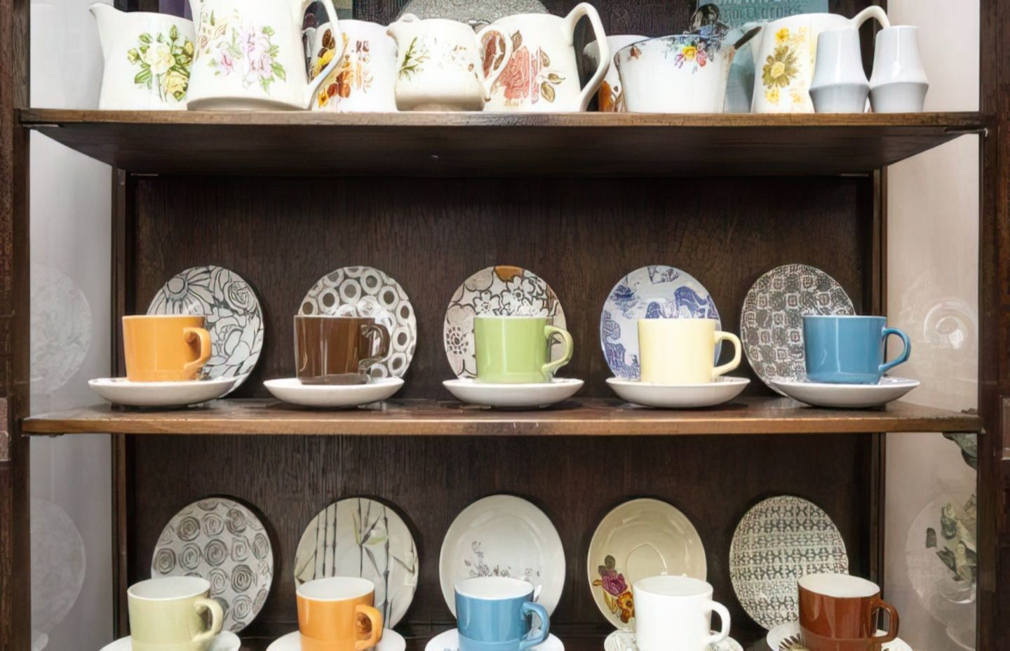 Lloyd collects Crown Lynn – she loves the colours and the fact they are a slice of Kiwi history.