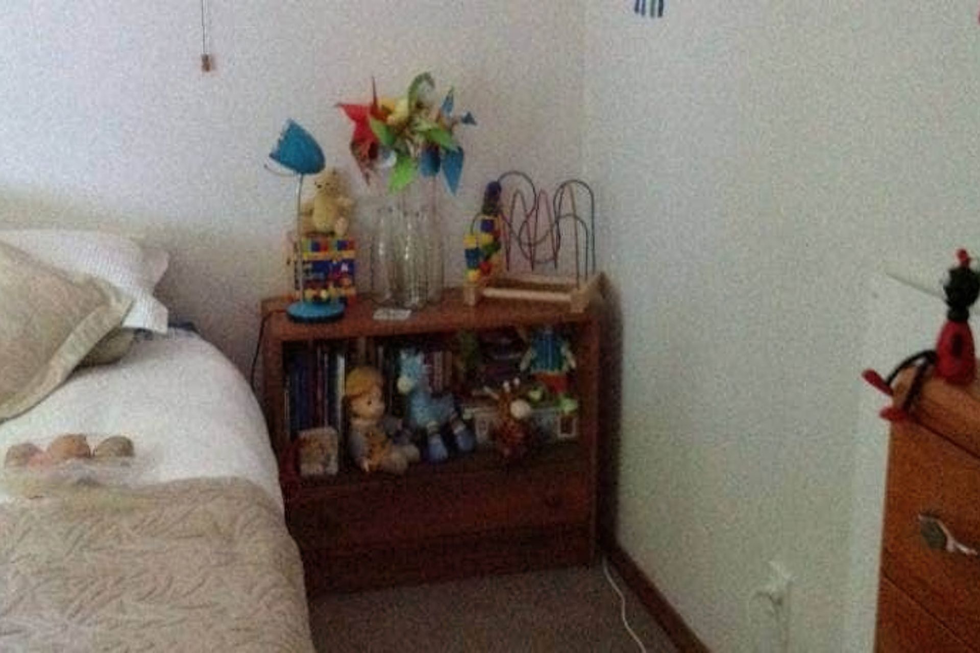 Before: The bedroom felt cold and dark and needed a lift.