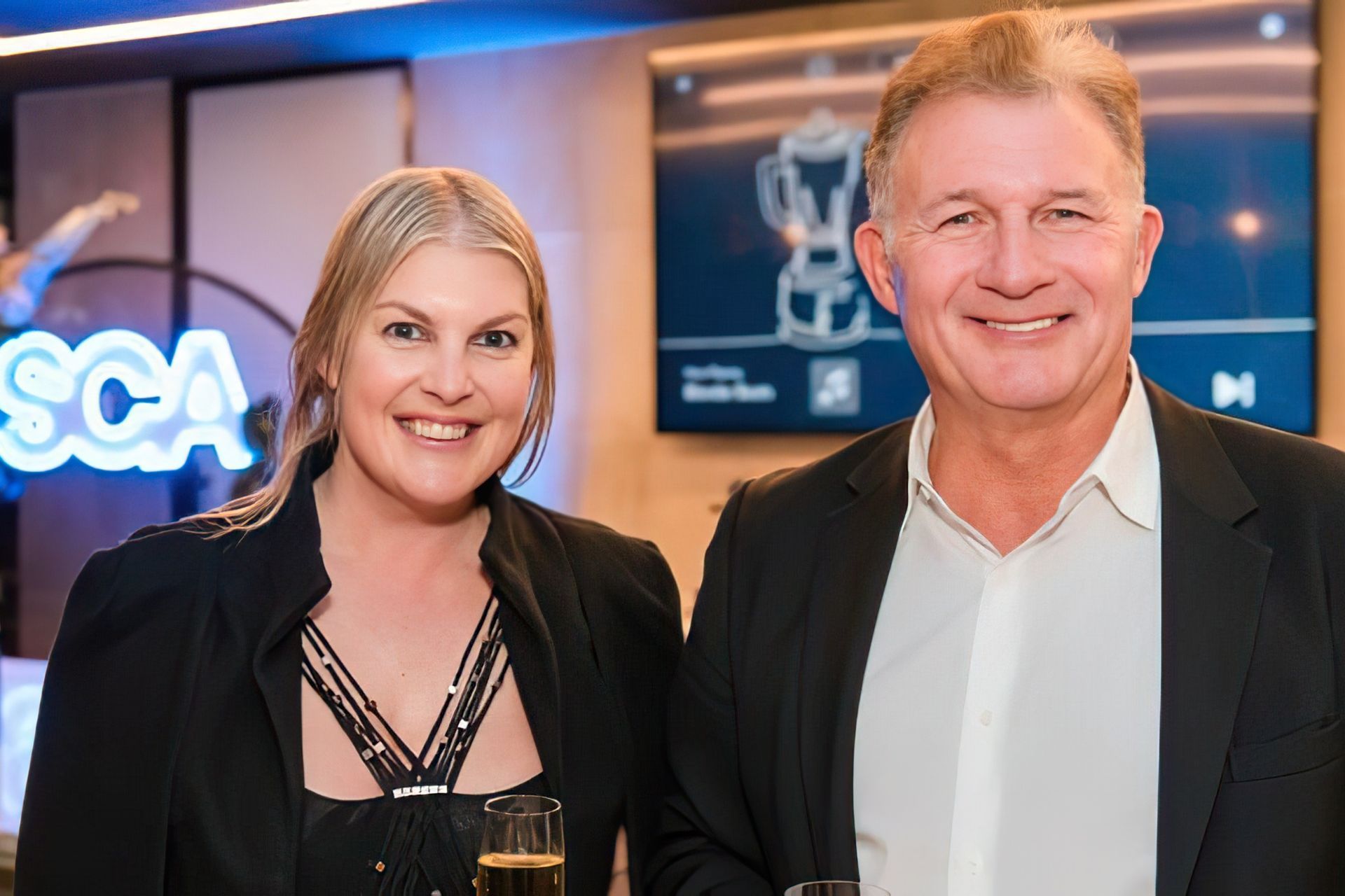 Hit Network content director Amanda Lee and CRA CEO Ford Ennals