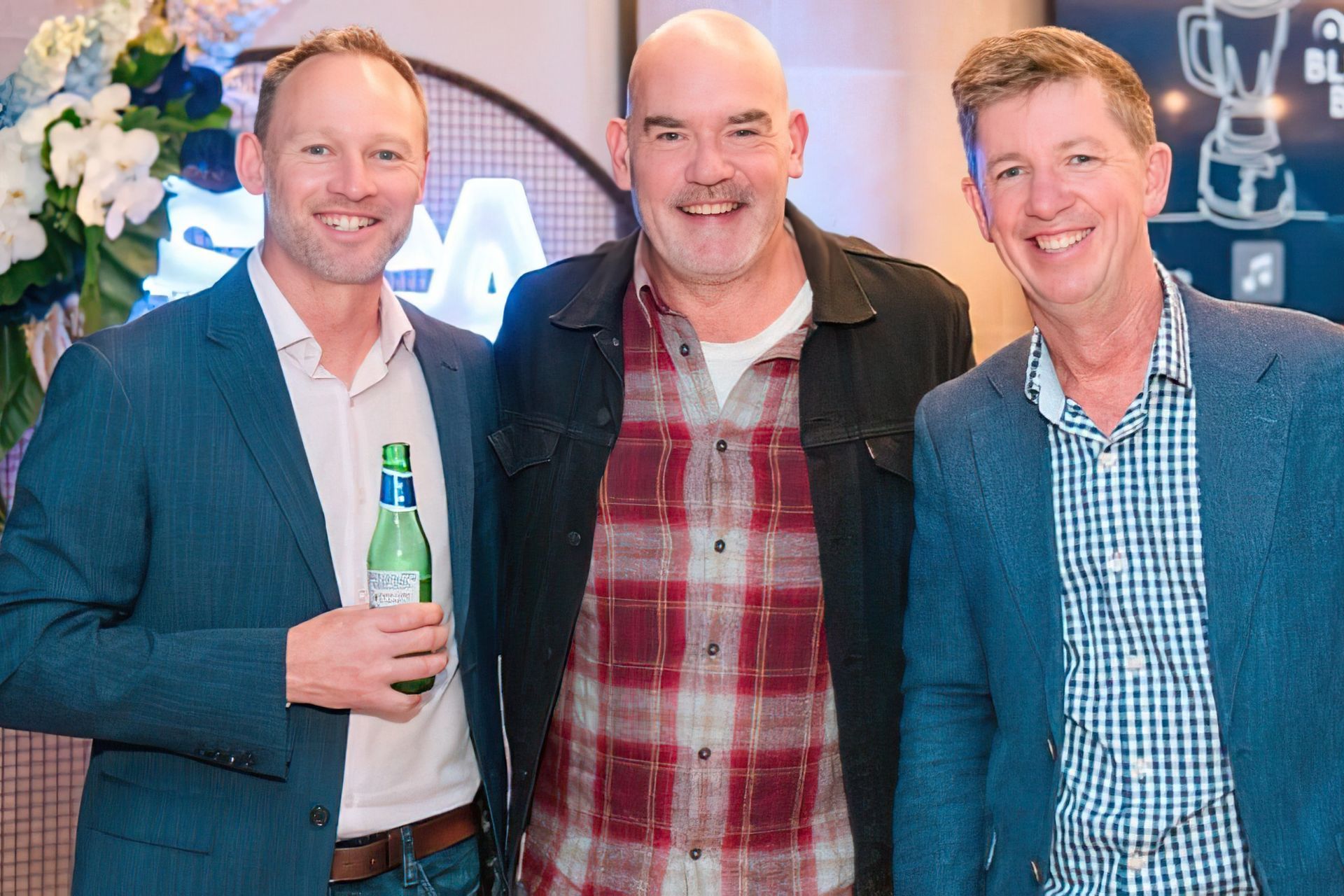 James Pedersen SCA’s head of general management, Marty Sheargold and SCA chief operating officer John Kelly