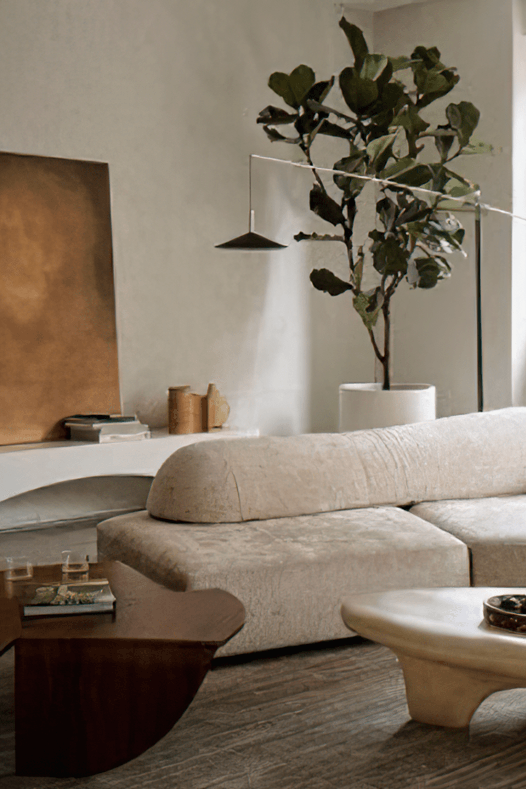 Image Credit:  Alexander &amp; Co | Textured walls + organic furniture﻿