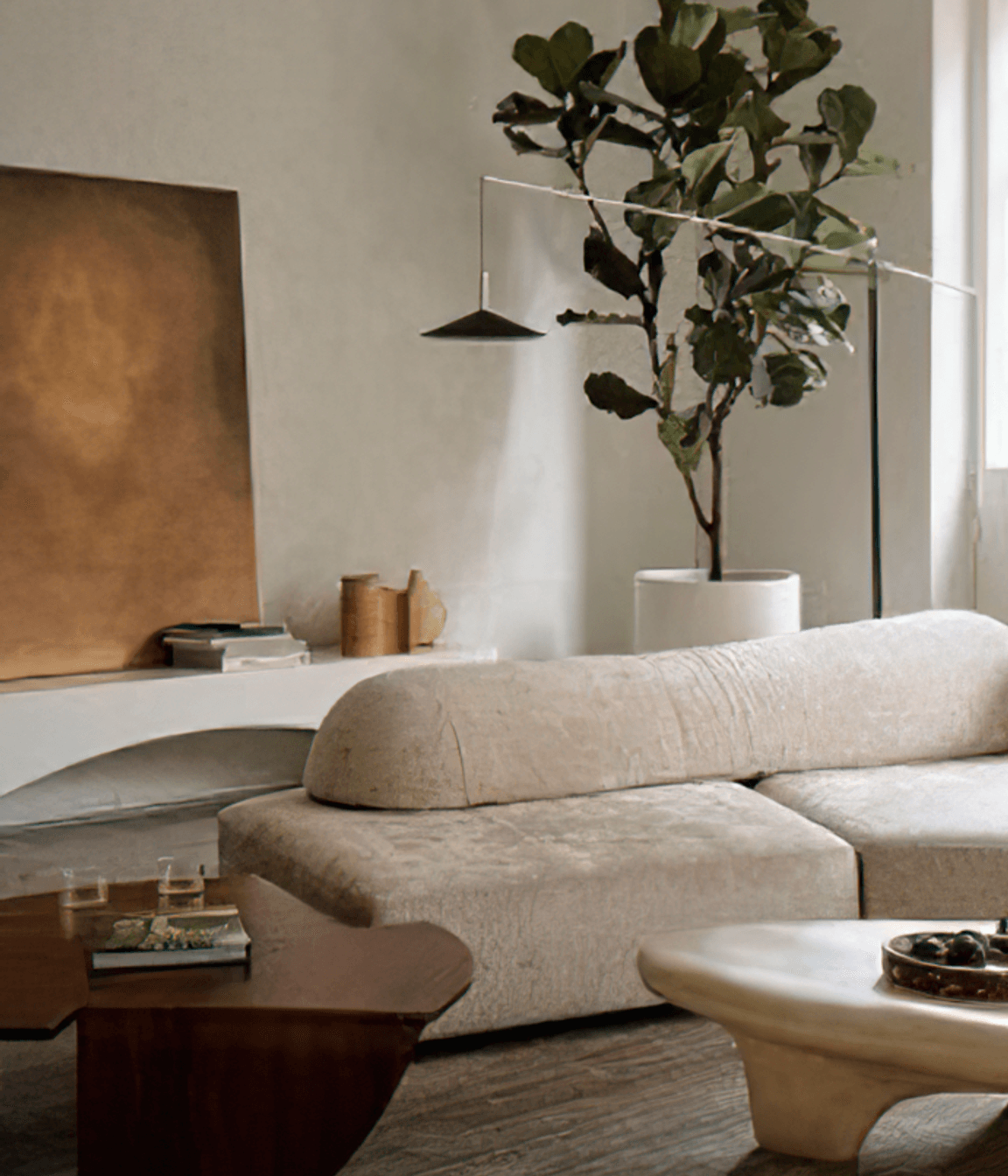 Image Credit:  Alexander &amp; Co | Textured walls + organic furniture﻿