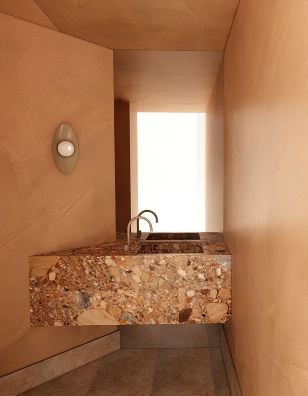 Image Credit:  Fable Design | Colour blocking statement stone