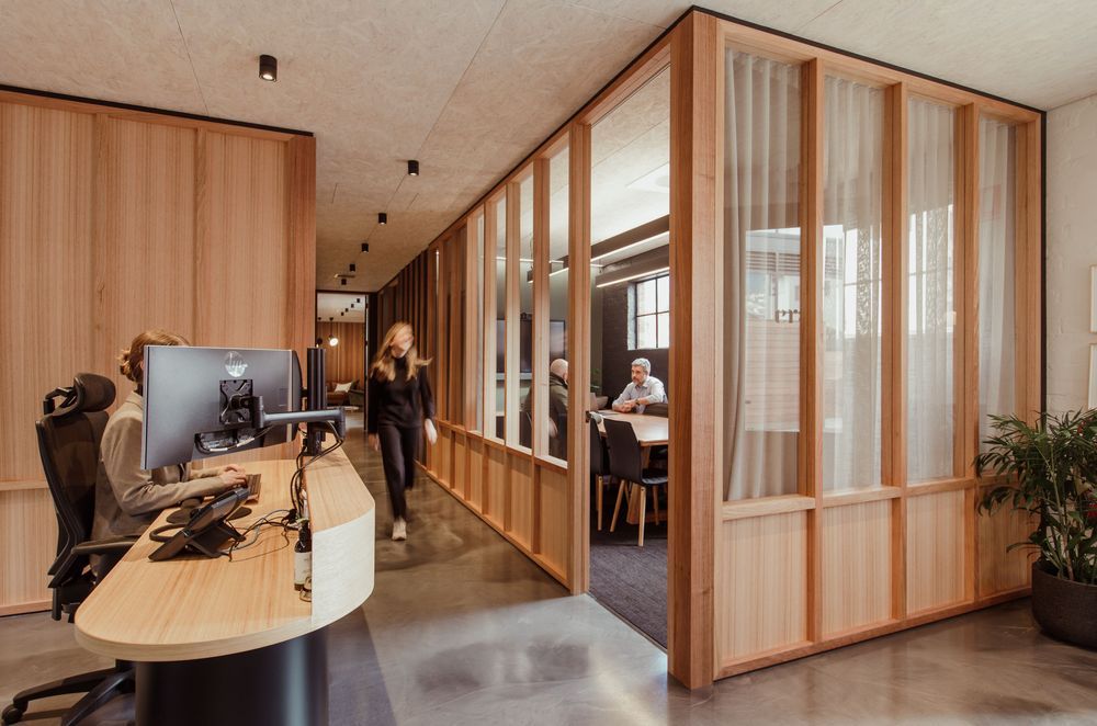 A Recently Completed Office Conversion in Hobart