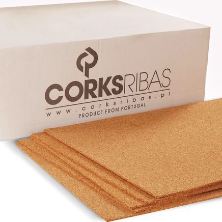 Walking soundly with acoustic cork underlay