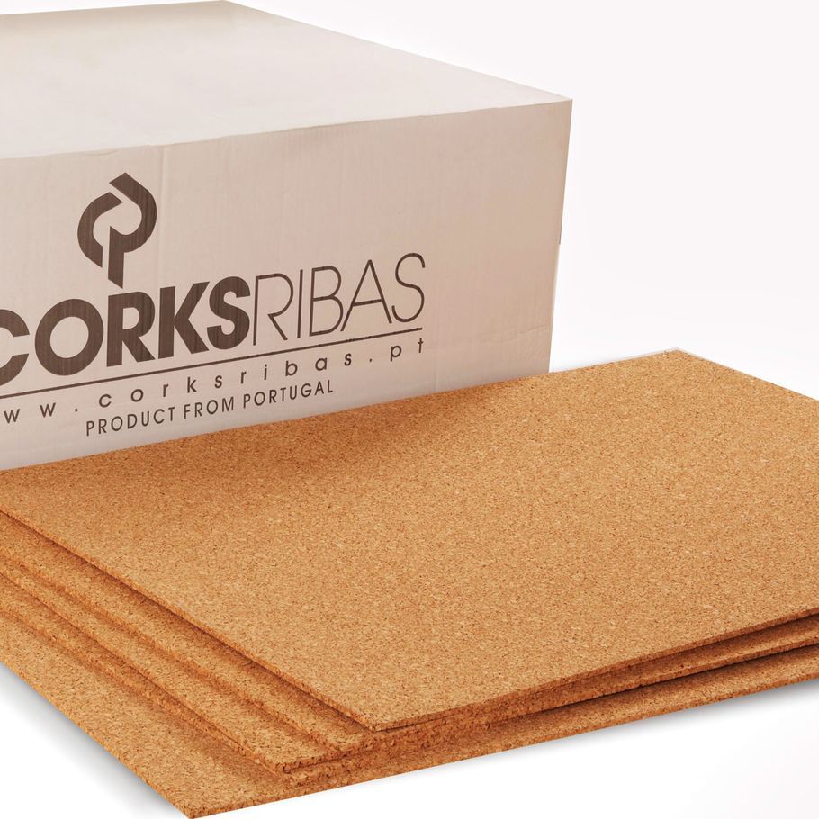 Walking soundly with acoustic cork underlay