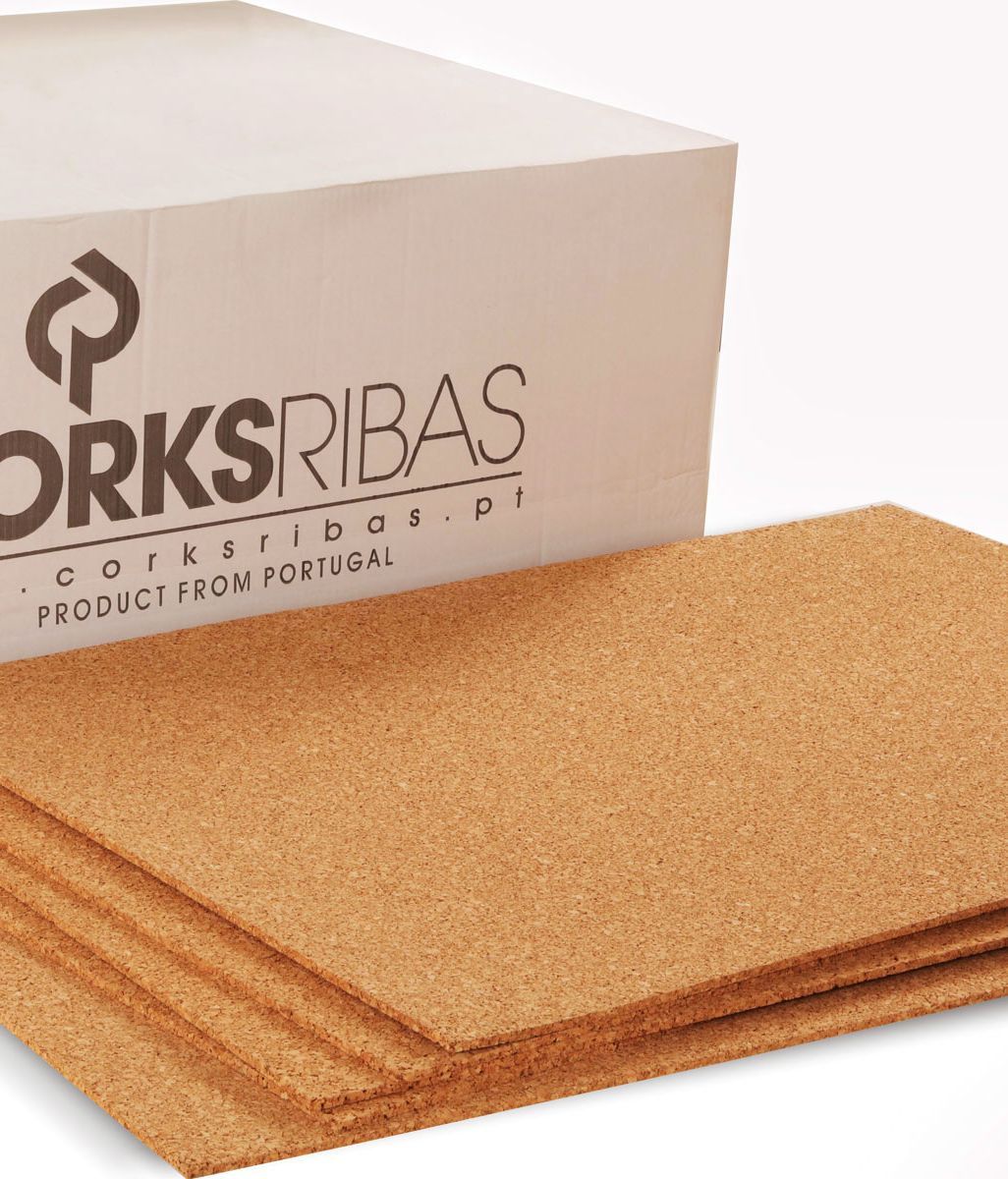 Walking soundly with acoustic cork underlay