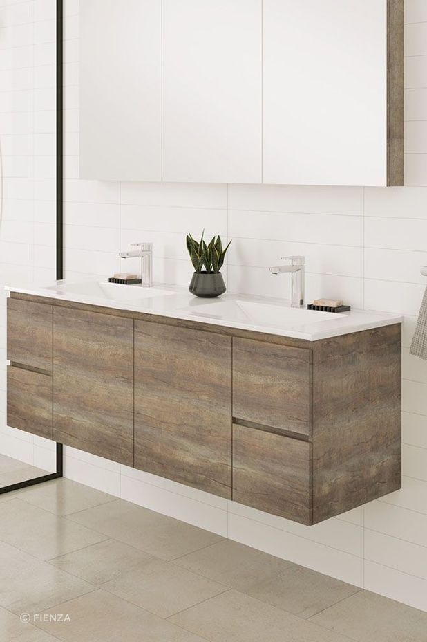 Many bathroom vanities have plenty of storage.