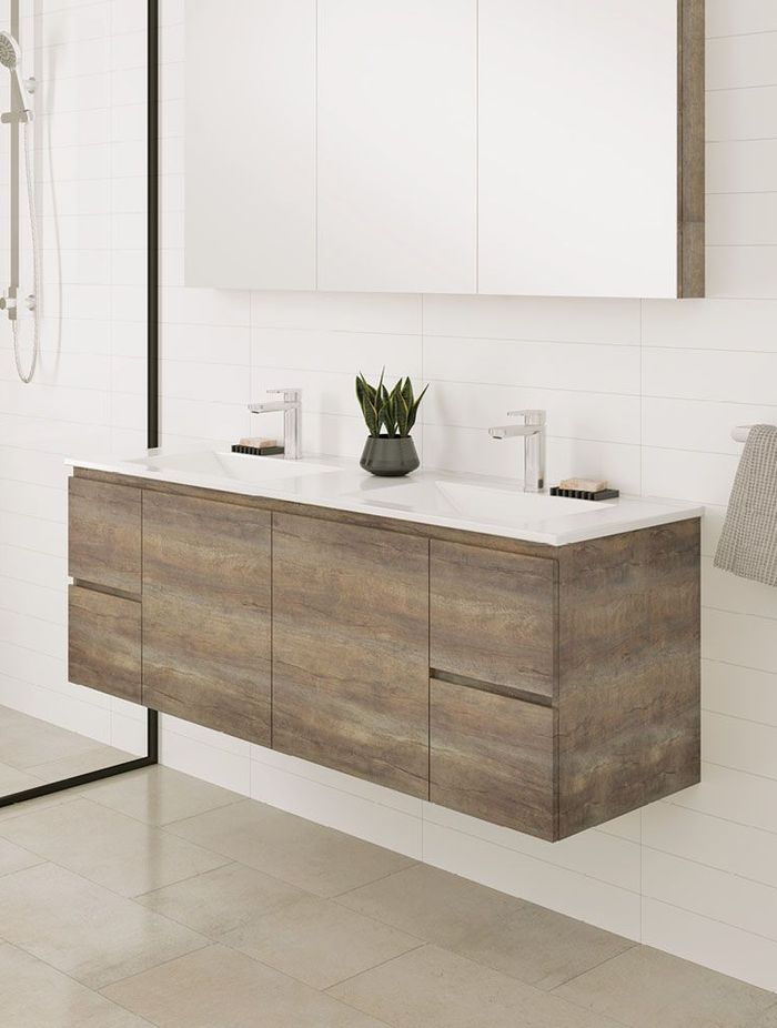 Many bathroom vanities have plenty of storage.