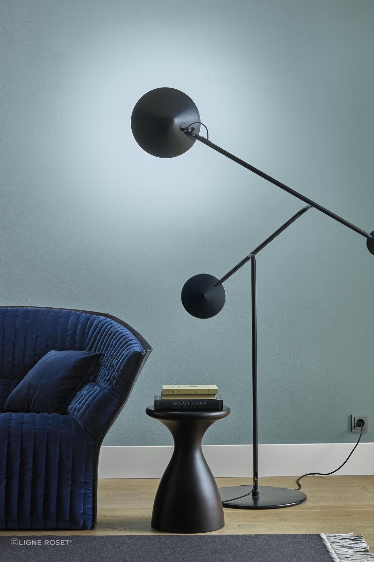 The multipurpose and designer inspired Cinétique Floor Lamp by Martin Hirth