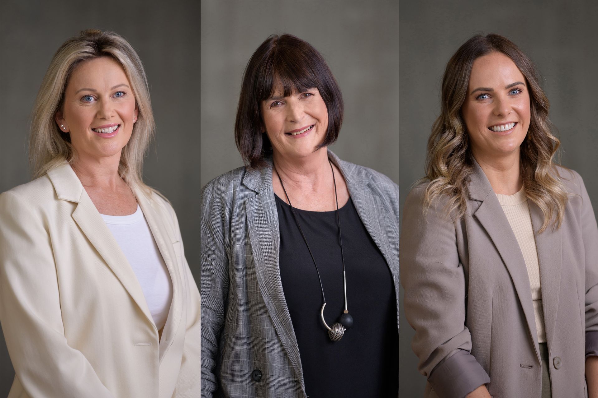 Blum Specification Consultants. From left: Kate Ward, Tania Bailey and Brittany Smith.