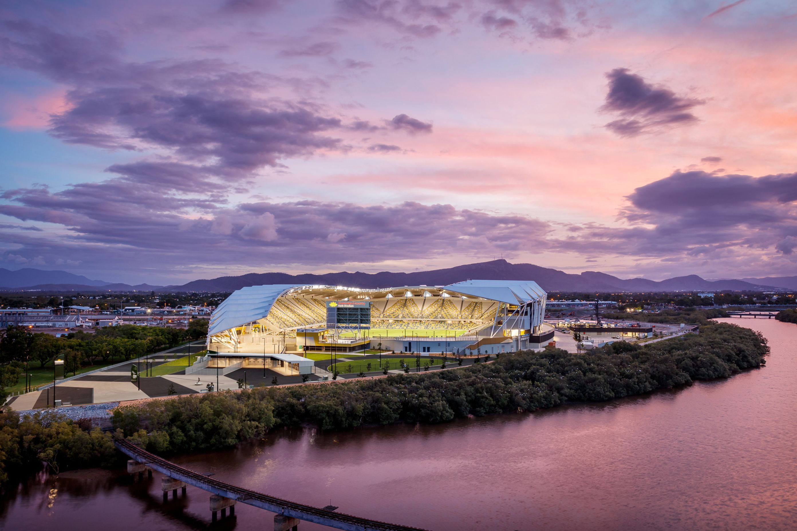 Queensland Country Bank Stadium | MagnaFlow by Unicote
