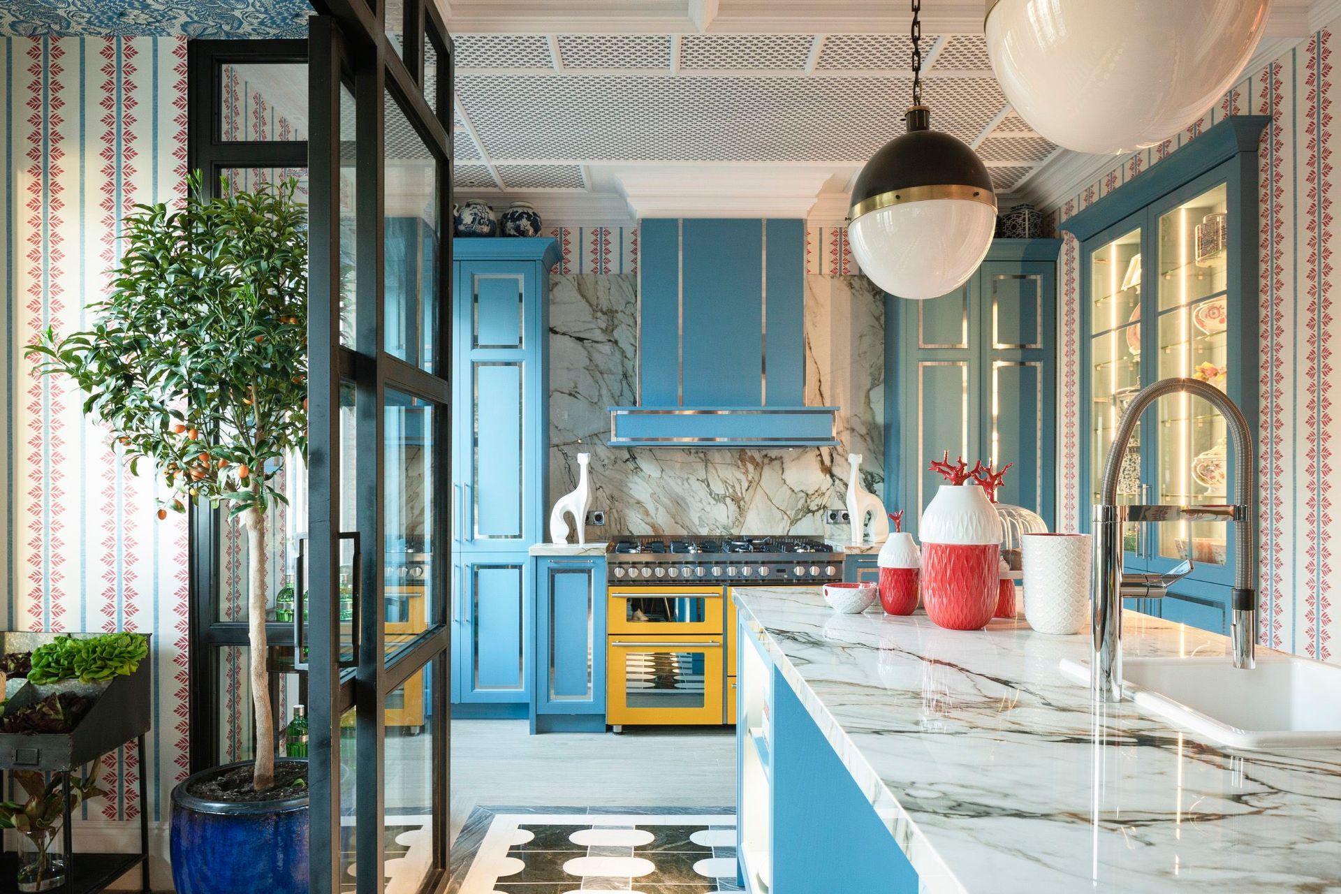 How to create a hamptons style kitchen