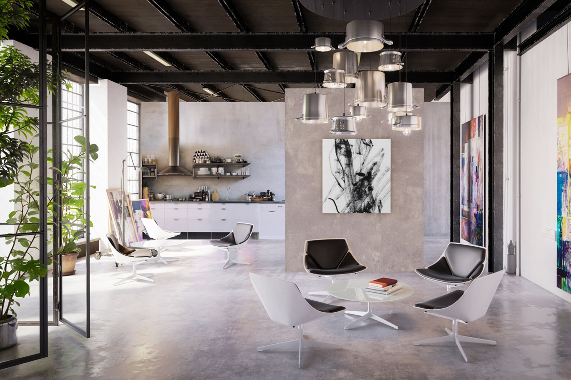 Industrial style kitchens: The metallic beauty that endures