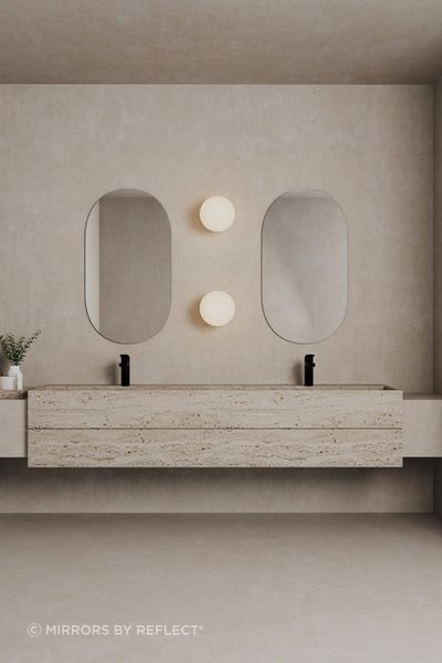 Elara | Oval Bathroom Mirror | Mirrors by Reflect®