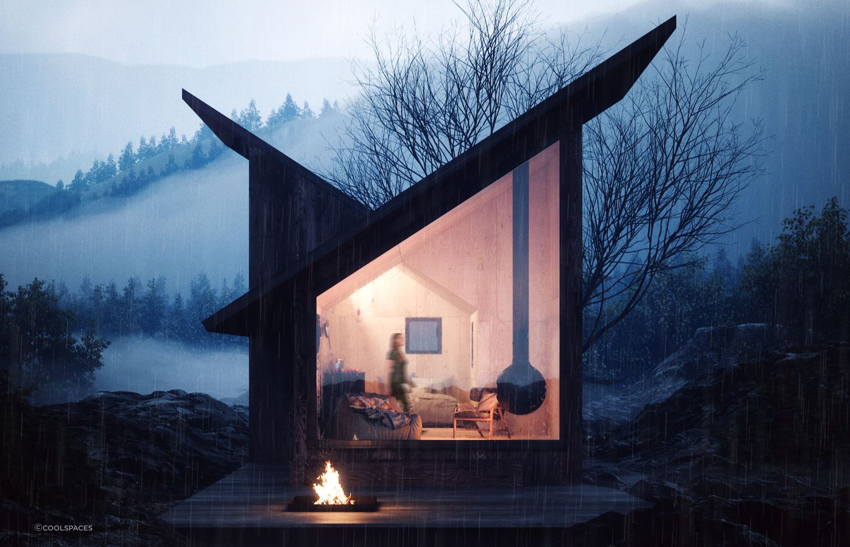Tiny home costs vary widely depending on design, materials, furnishings and more and inspiring examples like the Mountain Refuge tiny house by CoolSpaces shows what's possible when working with the very best