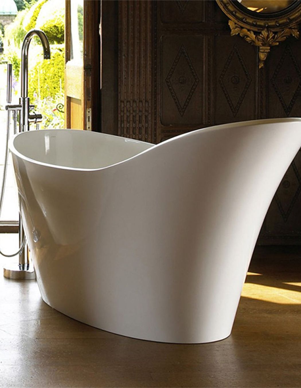 Just Bathroomware - Victoria + Albert Amalfi Slipper Freestanding Bath