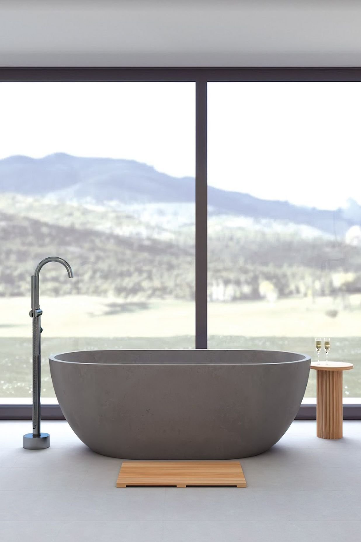 Fienza - Jada Concrete Bath