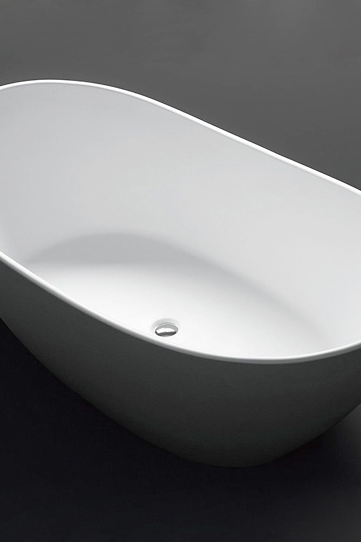 Vanguard Design - Pisa Artstone Matte White Freestanding Bath
