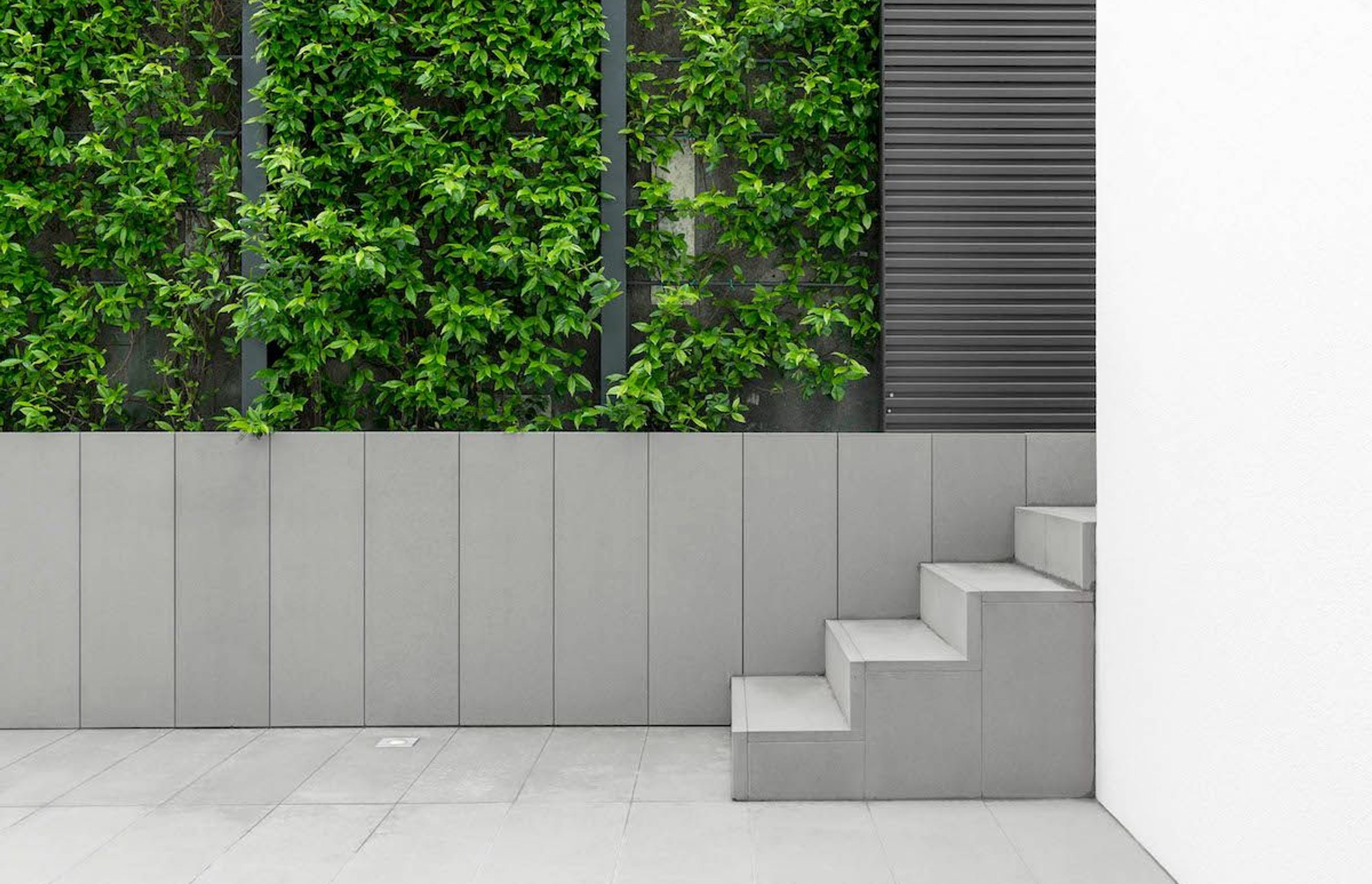 Transform An Ugly Exterior Wall Into A Feature