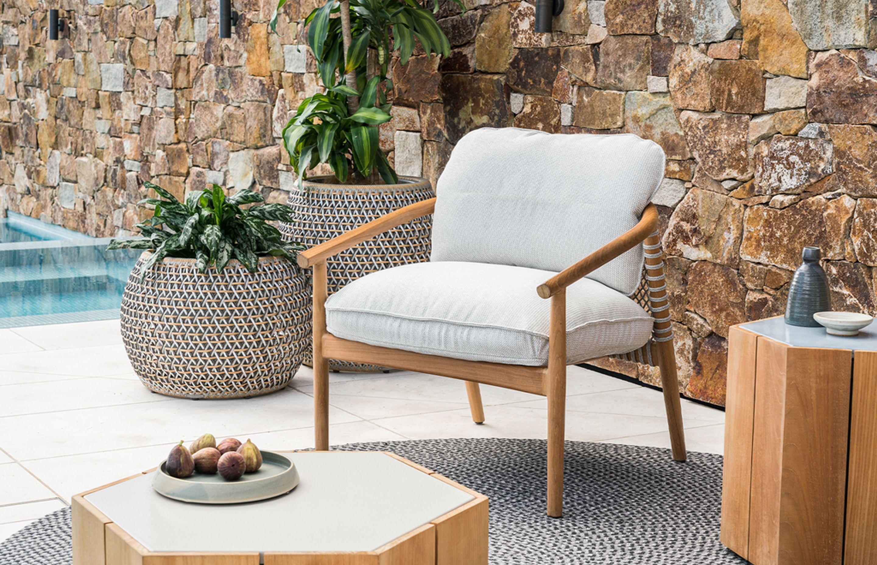 Pictured: Forrest Lounge Chair by Kett & Hexagon Low Tables by Tribu.