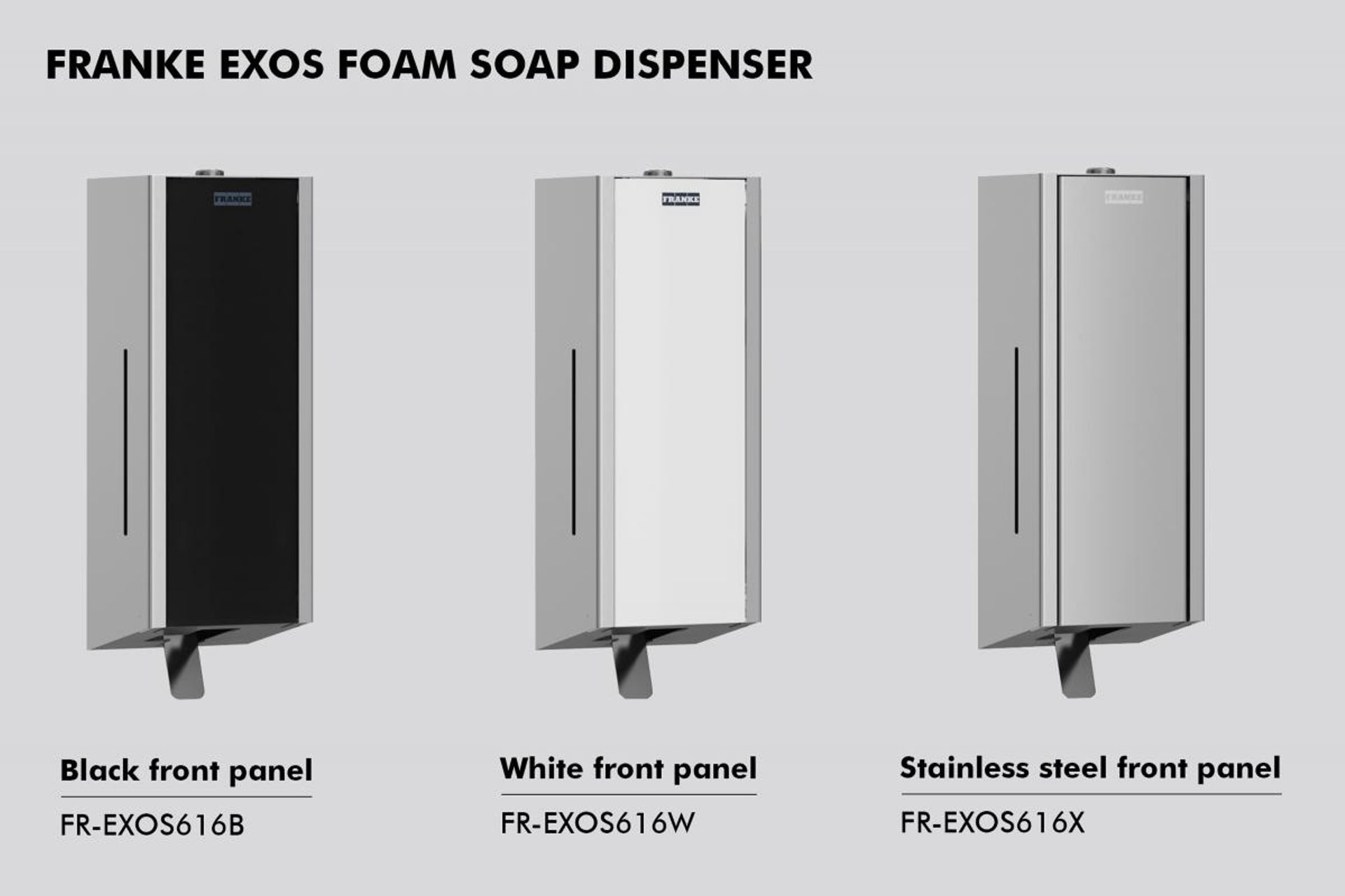 Perfectly Coordinated Franke Exos Accessories