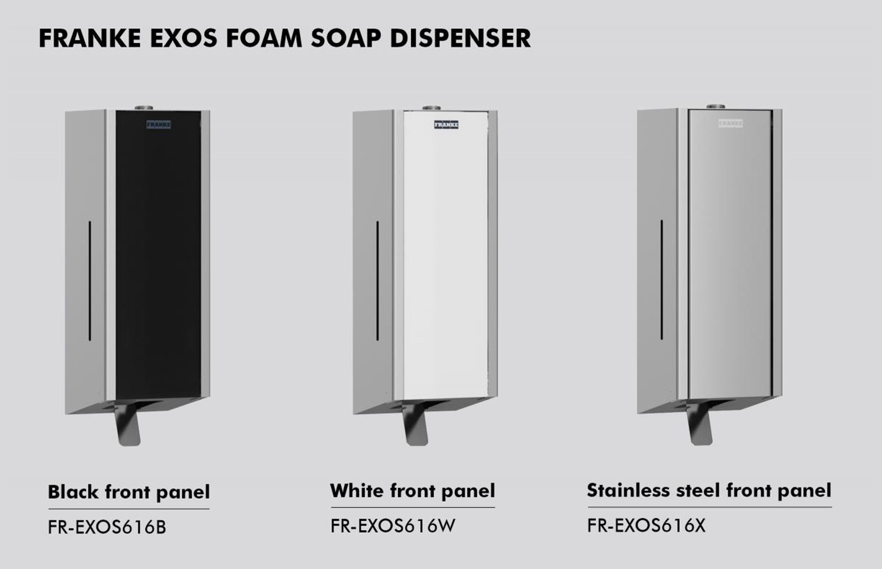 Perfectly Coordinated Franke Exos Accessories