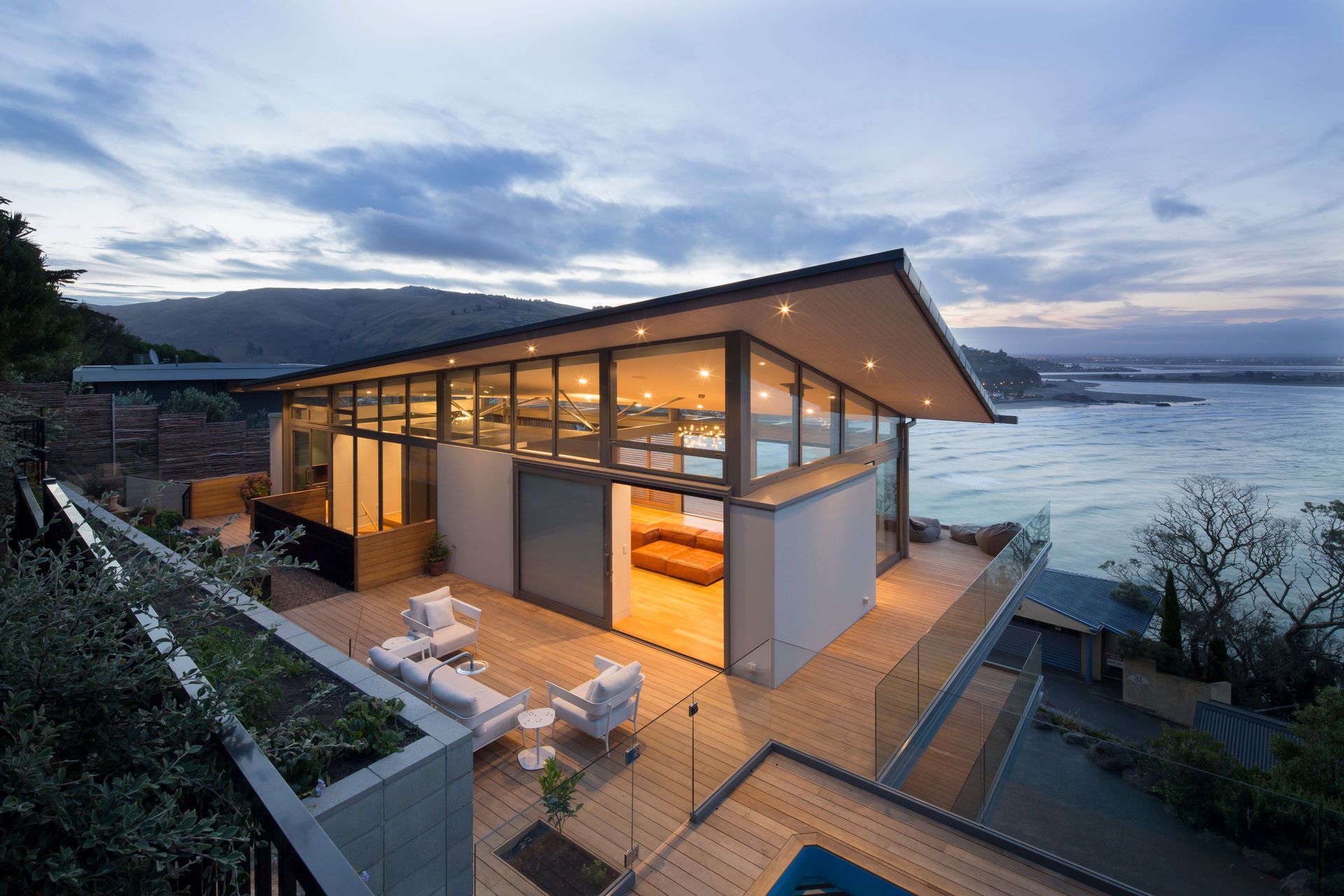 The award-winning Red Rock House.