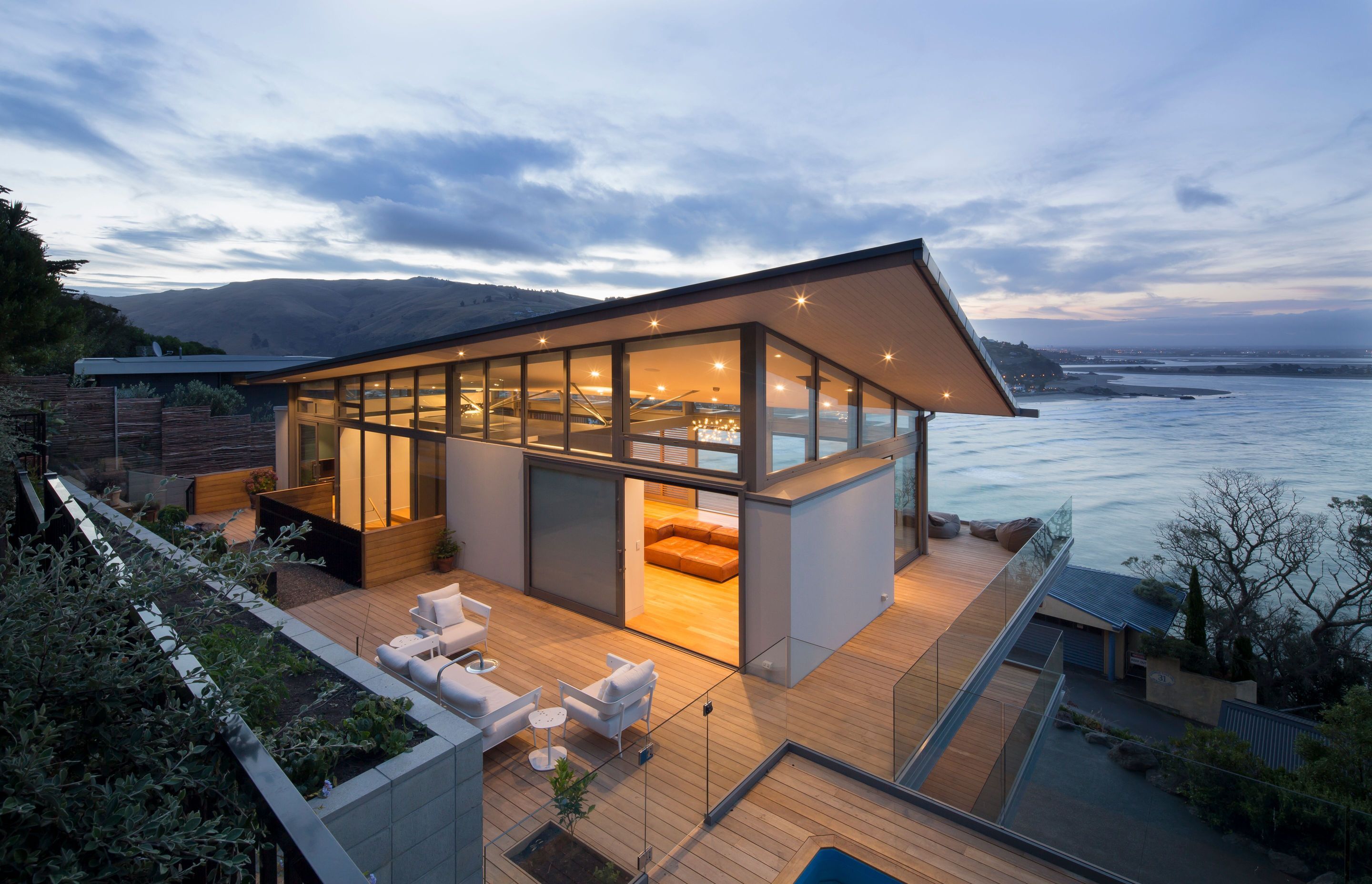 The award-winning Red Rock House.