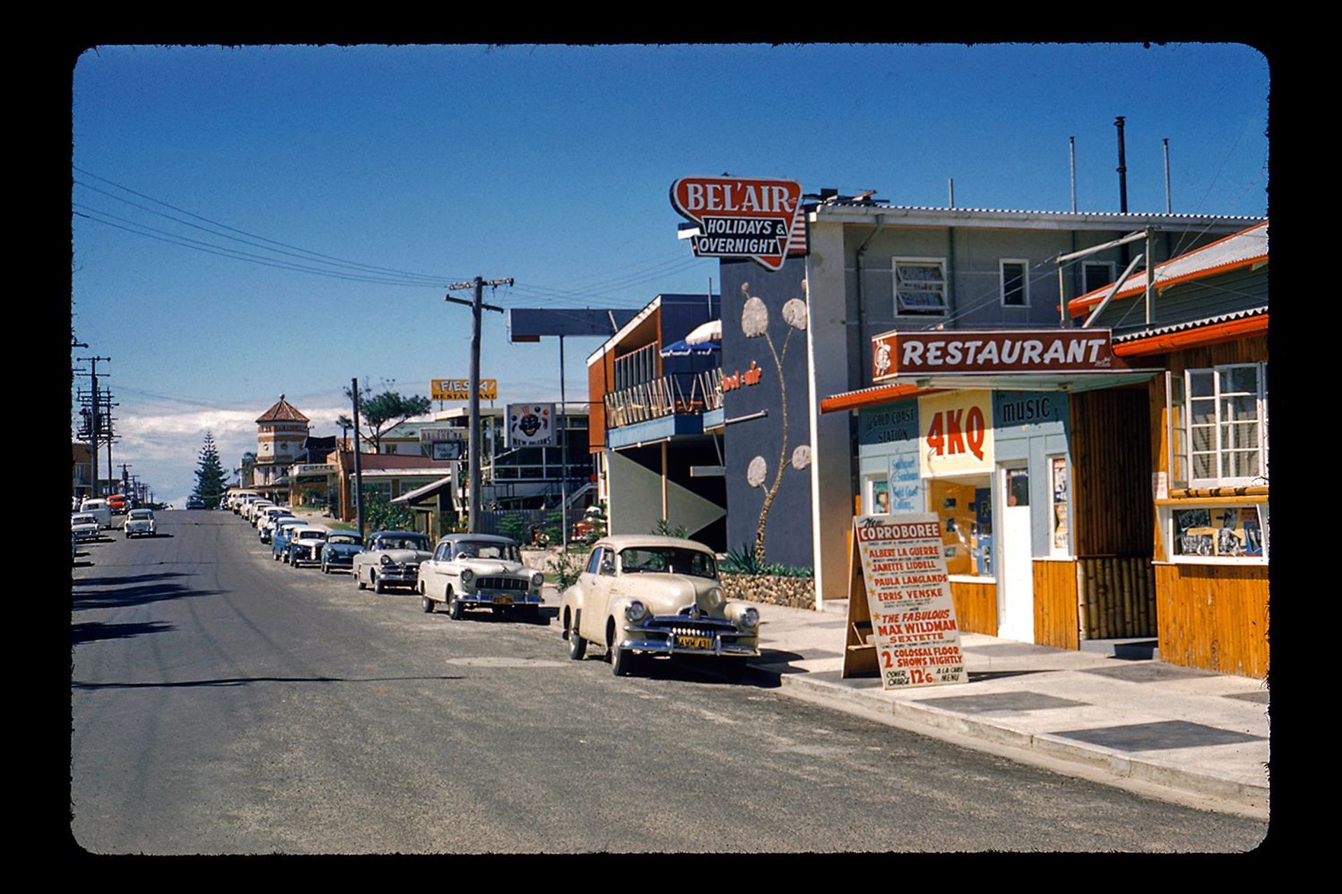 Bel'Air, Cavill Ave streetscape, Surfers Paradise