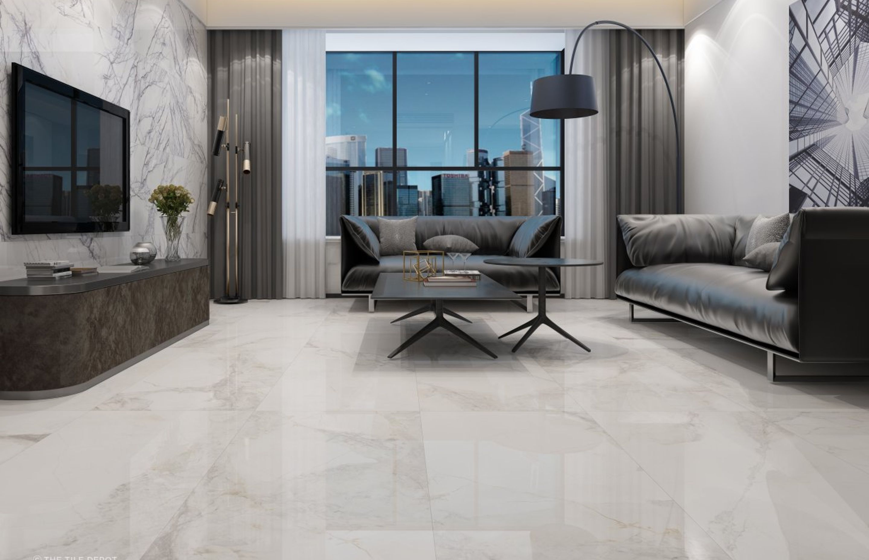 Pieno Perla Vernata Glazed Porcelain Tiles (Tile depot 2021)