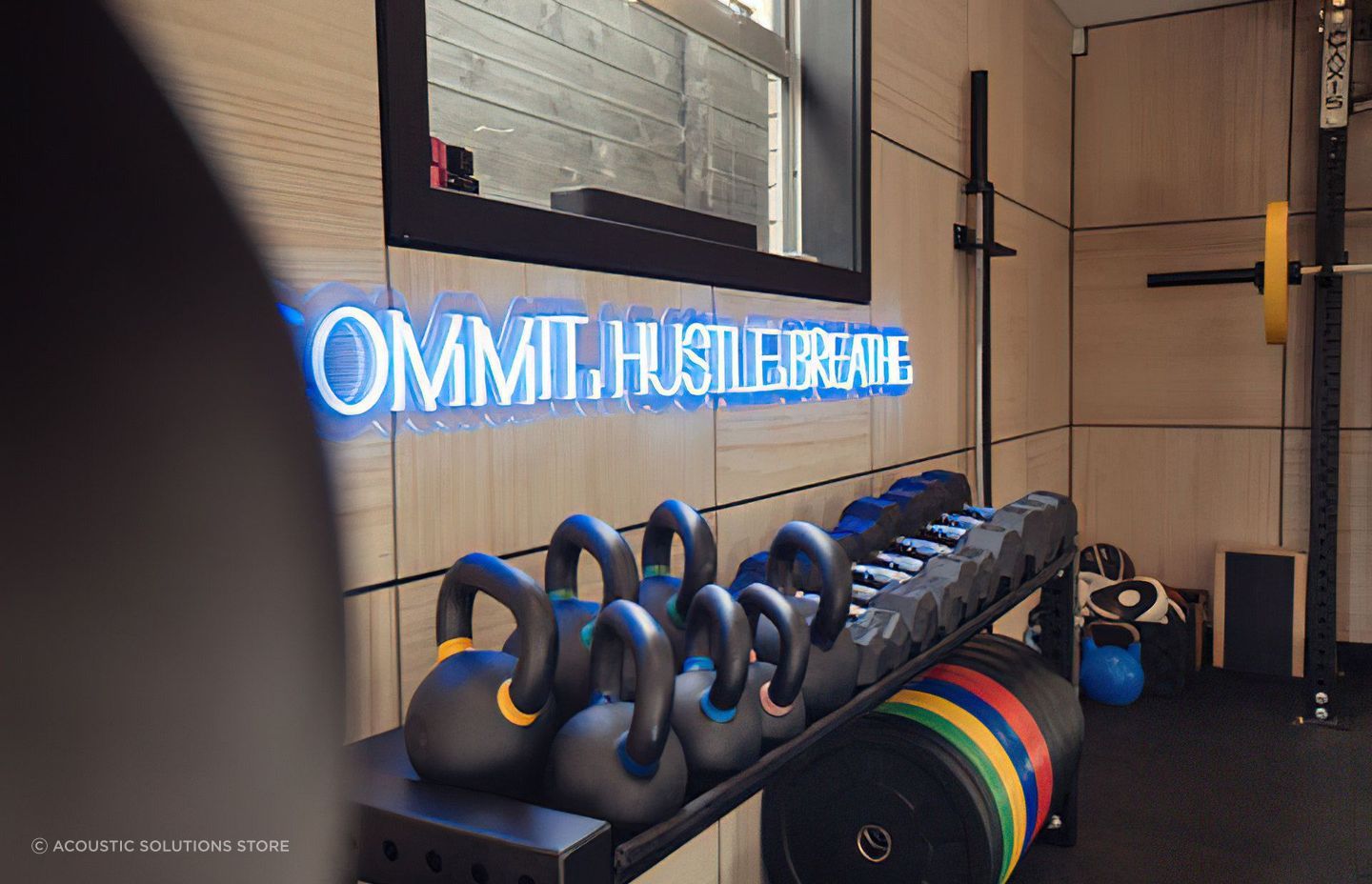 DIY - Deck Out Your Home Gym Like A Pro With Acoustic Panels